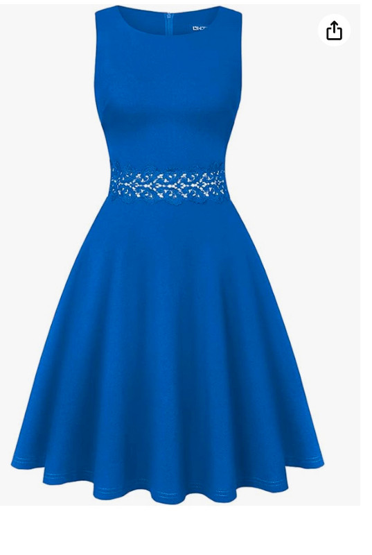 Blue vintage party prom dress in Women's - Dresses & Skirts in London