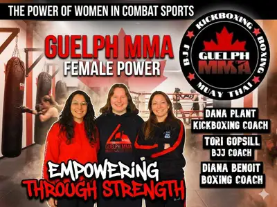 Female coaches at Guelph MMA, View more