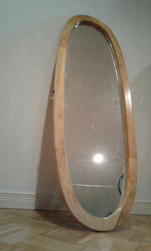 48" x 17" MIRROR - maple wood frame in Home Décor & Accents in Cambridge