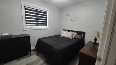 Quiet friendly home with a room to rent.. all included : wifi, utilities,shared kitchen, furnished w...