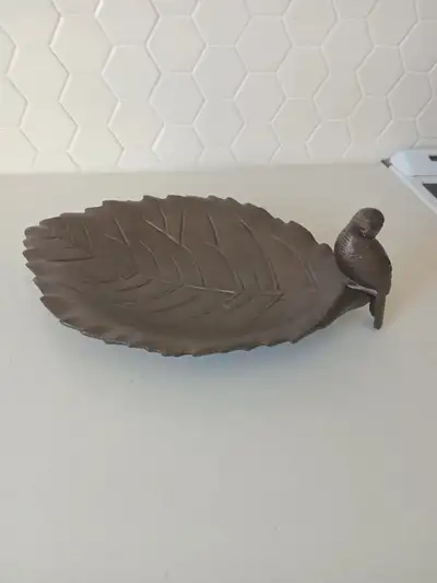 Cast Iron Footed Trinket Dish Key Holder Incense Holder, View more