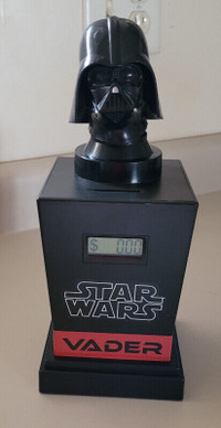Disney Star Wars Darth Vader Electronic Coin Counting E-Bank