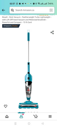 Bissell Stick Vacuum Cleaner with Power Brush