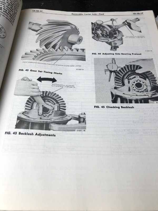 1981 FORD F100 -F350 E100 -E350 FACTORY SERVICE MANUAL #M1156 in Textbooks in Edmonton - Image 4