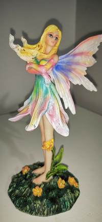 Rainbow Lily Fairy Statue.