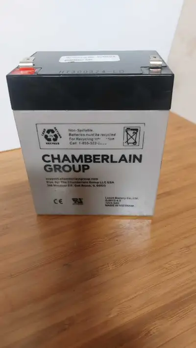 Chamberlain back up battery, View more