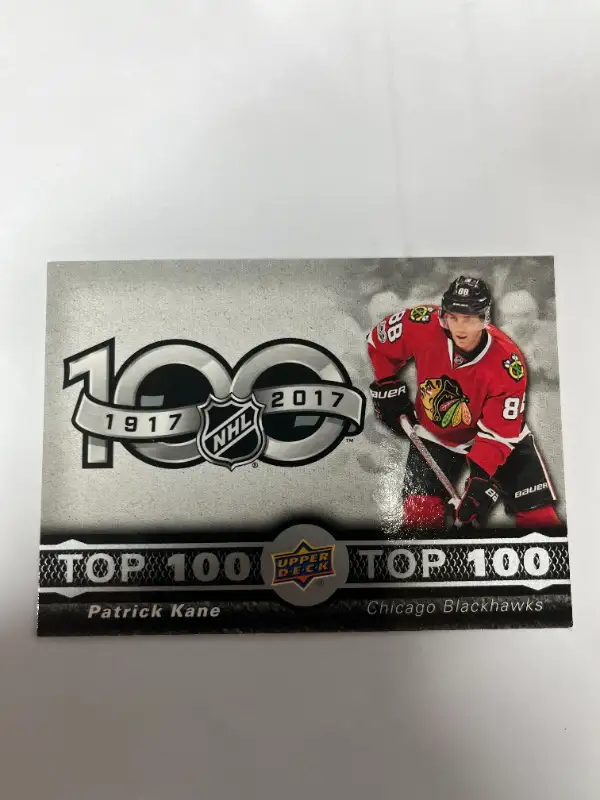 Patrick Kane 2017-18 Upper Deck Tim Hortons Top 100 #TOP-4 in Arts & Collectibles in Oakville / Halton Region - Image 2