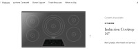 Thermador Induction Cooktop 36 CIT 365 KM /22