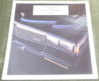 1986 Cadillac Fleetwood-Deville car sales Brochure, in Penticton