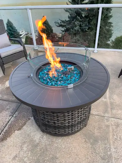 propane fire pit, View more