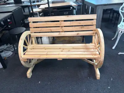 Brand new Outdoor patio wood bench, View more