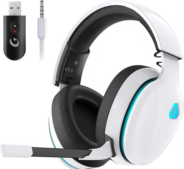 Gtheos 2.4GHz Wireless Gaming Headset for PC, PS4, PS5, Mac in Sony Playstation 4 in London