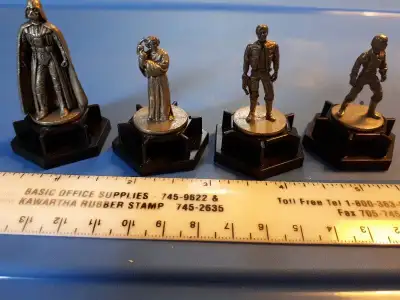 Star Wars vintage board game pieces 1997 Horn Abbot Ltd, View more