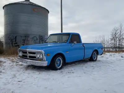 1972 gmc c10 short box Ls swapped Frame and box have been shortened not an original short box truck...