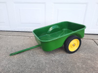 John deere pedal tractor trailer toy