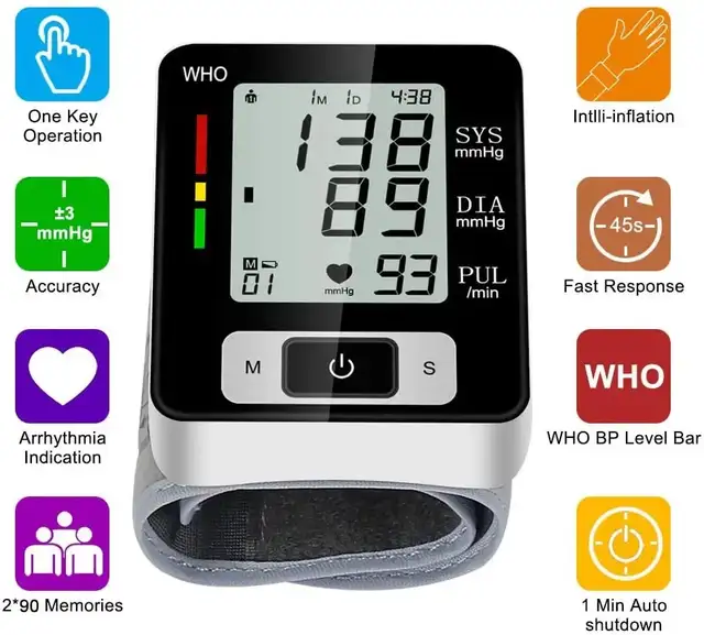 Brand New Wrist Blood Pressure Monitor in Health & Special Needs in Markham / York Region - Image 4