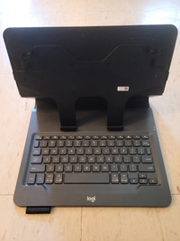 Logitech 10" Universal Tablet Keyboard Folio Case 