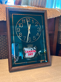 Vintage Canada Dry clock