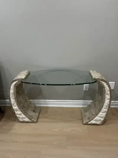 Stone glass table, View more