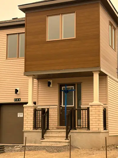 Brand new build - 3 bd 3.5 ba Kanata townhome Address: 246 Catnip Cres, Kanata ON, K2W0P5 Brand new...