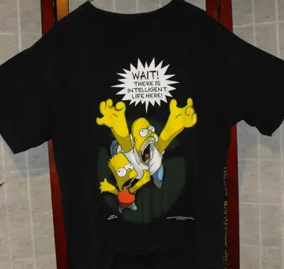 Simpsons Intelligence LifeShort sleve T shirt, View more