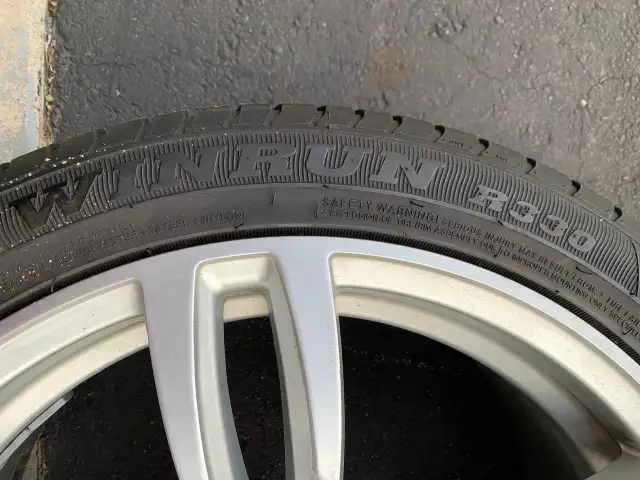 19” Alloy Rims + Summer Tires 255/40R19 – 5x112 in Tires & Rims in Markham / York Region - Image 4