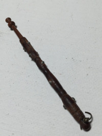 Antique Treen 19th Century Wood Spindle