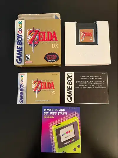 The Legend of Zelda: Link’s Awakening DX (Game Boy Color) CIB, View more