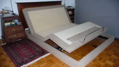 Lit double electrique avec massage., View more