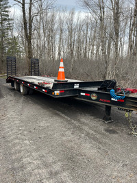 Pj 20 ton equipment float trailer 