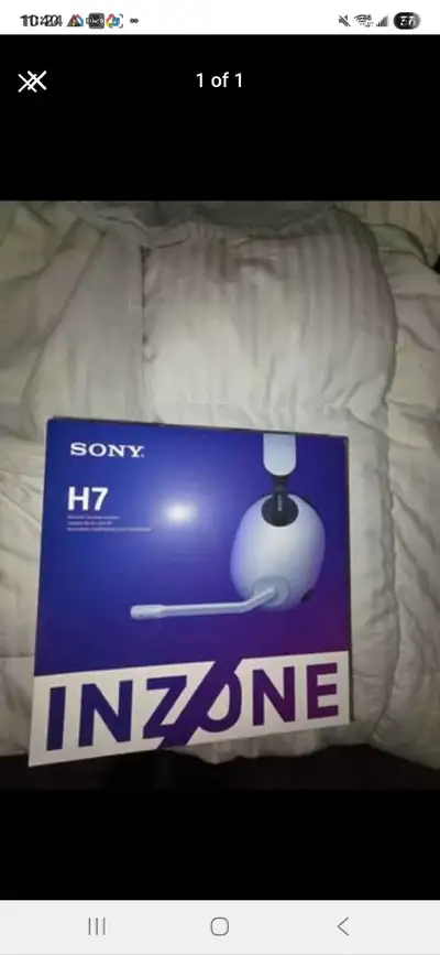 New sony inzone h7 gaming wirelessheadset ps5 and computer, View more