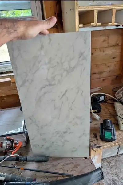 9 pieces of marble tile , View more