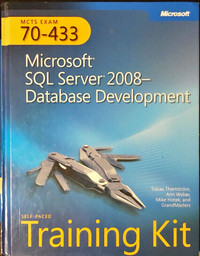 70-433 MICROSOFT SQL SERVER 2008-DATABASE DEVELOPMENT