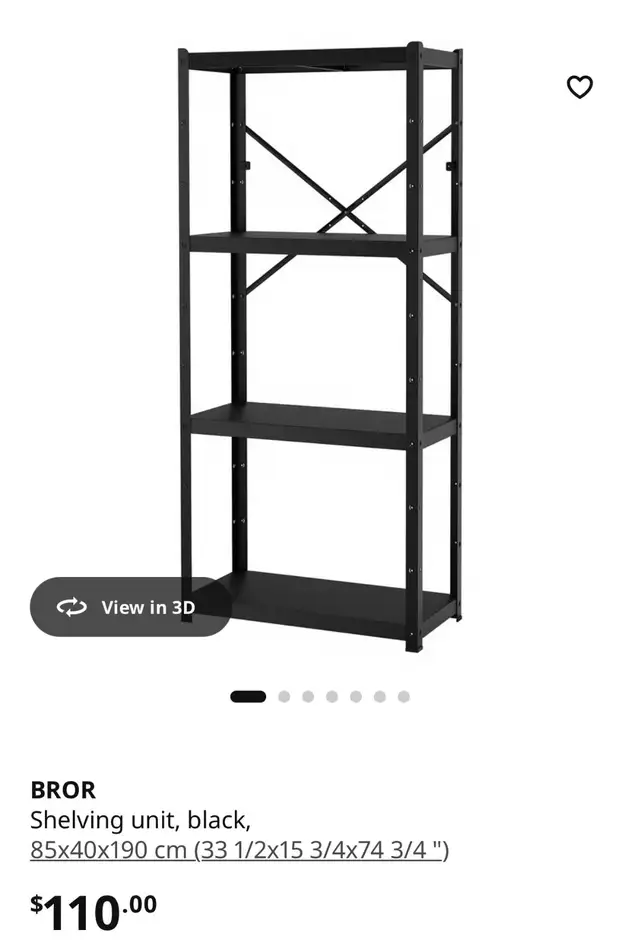 BROR Ikea shelf in Bookcases & Shelving Units in Ottawa - Image 2