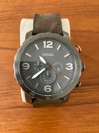 Montre Fossil - Gris / Fossil watch - Charcoal