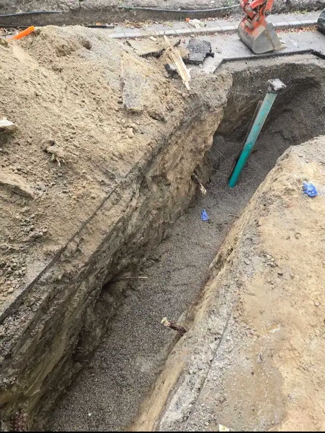 Water Line & Sewer Upgrades / Garden Suite Utility Hookups | Plumbing ...