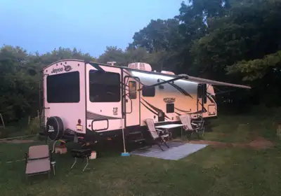 Selling our lightly used 2017 Jayco Whitehawk 30RDS, a well-maintained travel trailer that's ready f...