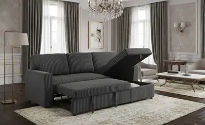 Canapé Convertible Neuf de Chez Neuf – Aucune Utilisation, View more