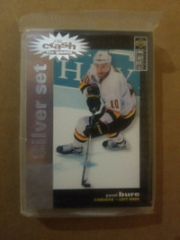 94-95 Upper Deck Hockey You Crash the Game 30 Card Silver Set