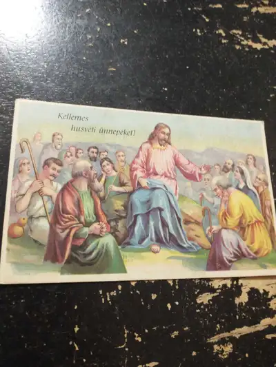 1926 Hungary Easter Postcard with Stamp, View more