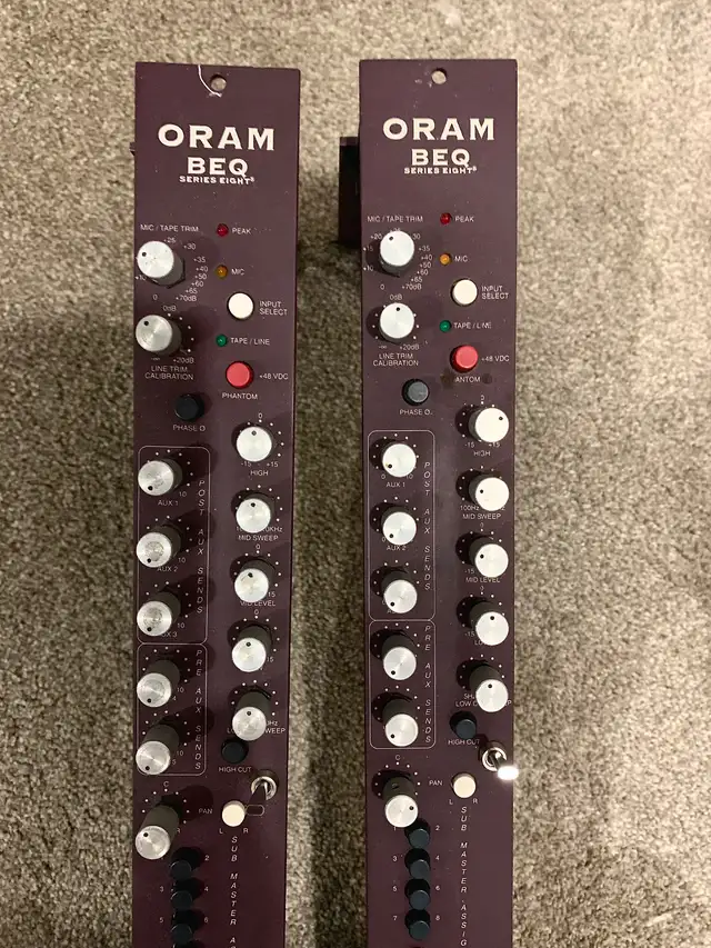 Oram BEQ Mic Preamp/Eq in Pro Audio & Recording Equipment in City of Toronto - Image 3