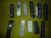 Remotes - TV, stereo components