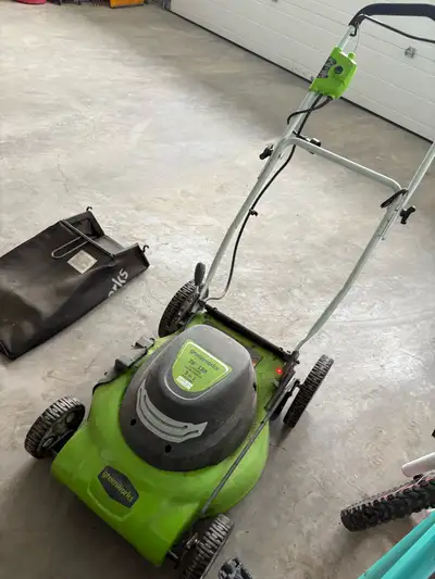 Electric lawnmower, View more