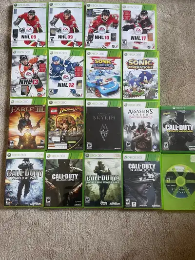 XBox 360 games, View more