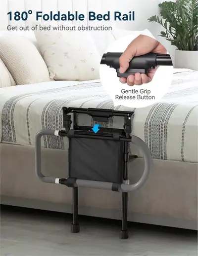 LyriFine Bed Rails for Seniors, View more