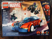 LEGO Marvel Spiderman Race Car and Venom Green Goblin 76279