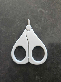 Baby nail scissors.