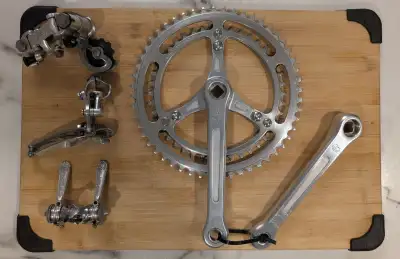 Vintage Campagnolo Nuovo Gran Sport gruppo, View more