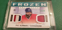 Listing 1 - Patch Cards - PK Subban, Jonathan Toews and others