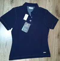 New Women Polo shirt Small On Tour Web Tech 700 series